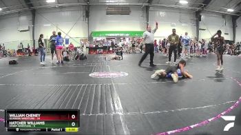 64 lbs Round 3 (4 Team) - Hatcher Williams, Storm Wrestling vs William Cheney, Glasgow Wrestling