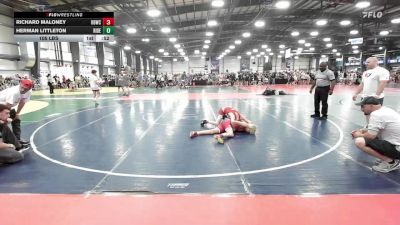 105 lbs Rr Rnd 3 - Richard Maloney, OBWC vs Herman Littleton, Ride Out Wrestling Club