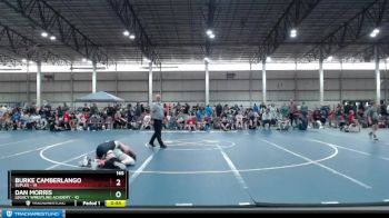 165 lbs Quarterfinals (8 Team) - Burke Camberlango, Suples vs Dan Morris, Legacy Wrestling Academy