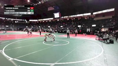 95 lbs 7th Place Match - Cam Davis, CPWA vs Bryson Slider, GWRA