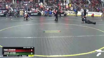 77 lbs Cons. Round 1 - Beckett Sharp, Marcellus Wildcats vs Vincent Deyo, Tecumseh WC