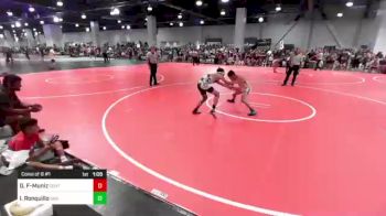 109 lbs Consi Of 8 #1 - Guillermo Fuentes-Muniz, Central HS vs Isaac Ronquillo, Driller WC