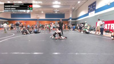 50 lbs Cons. Round 4 - Xander Merkosky, Legacy Elite Wrestling Club vs Jaxson Smith, Cobra Wrestling Club
