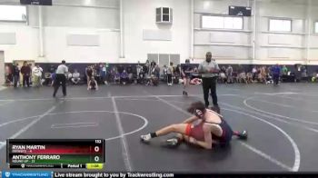 132 lbs Round 1 (4 Team) - Anthony Ferraro, Round Up vs Ryan Martin, Patriots