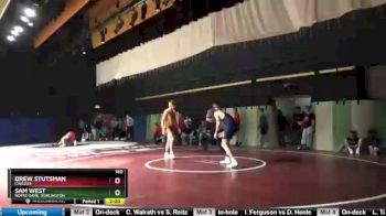 160 lbs Round 2 - Sam West, Notre Dame, Burlington vs Drew Stutsman, Carlisle