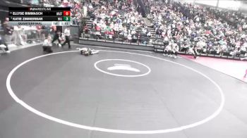 5A 100 lbs Quarterfinal - Katie Zimmerman, Hillcrest vs Ellyse Rimmasch, Wasatch