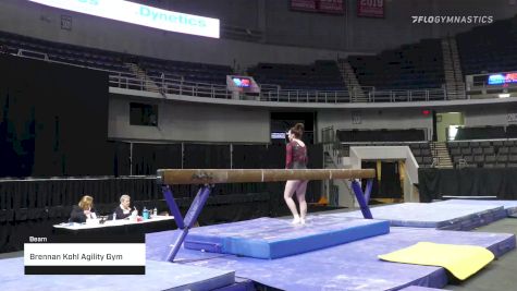 Brennan Kohl Agility Gym - Beam - 2022 Elevate the Stage Huntsville presented by SportsMED & Crestwood