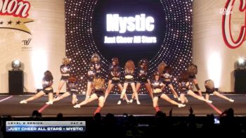 Just Cheer All Stars - Mystic [2025 L2 Senior Day 2] 2025 Champion Cheer and Dance Grand Nationals
