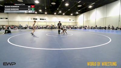 80 lbs Semifinal - Elijiah Robinson, Shelton Wrestling Academy 14U vs Chase Burrows, OK Elite 14U 2