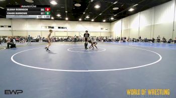 80 lbs Semifinal - Elijiah Robinson, Shelton Wrestling Academy 14U vs Chase Burrows, OK Elite 14U 2