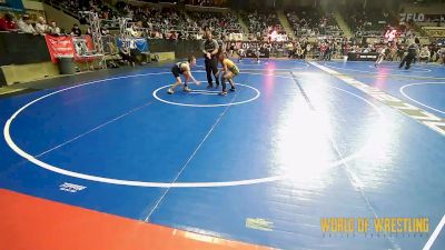 90 lbs Consi Of 16 #2 - Esteban Aranguiz Jr, South Central Punisher Wrestling Club vs Magnus Dubowsky, Bentonville Wrestling Club