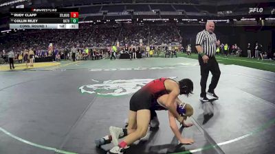 D4-106 lbs Cons. Round 1 - Rudy Clapp, St Louis vs Collin Riley, Bath