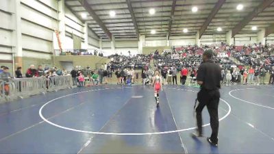 74 lbs Quarterfinal - Ryker Olsen, Syracuse Wrestling Club vs Tatum Berry, Sanderson Wrestling Academy