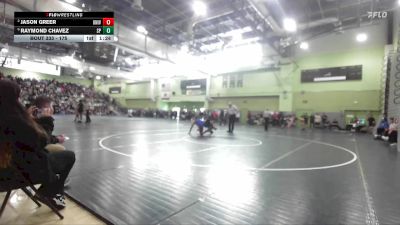 175 lbs Semifinal - Raymond Chavez, SAN PEDRO vs Jason Greer, University