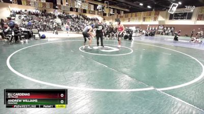 126 lbs Cons. Round 4 - Eli Cardenas, AB Miller vs Andrew Williams, Frontier