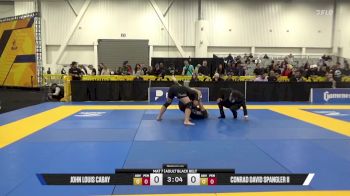 Conrad David Spangler II vs John Louis Cabay 2025 World IBJJF Jiu-Jitsu No-Gi Championship