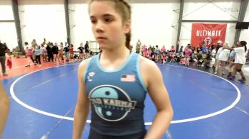 47 kg 3rd Place - Madelyn Little, Virginia Blue vs Alexis Lauta, Young Guns