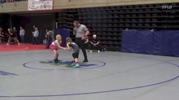 86 lbs Semifinal - Madison Sepelya, Asbury, NJ vs Paisley Casto, St. Marys, WV