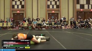 167 lbs Champ. Round 1 - Soren Wynn, HeadHunters vs Aidan Zarrella, Top Flight Wrestling Academy