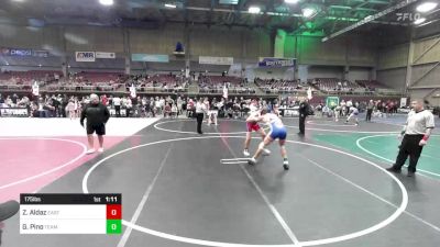 175 lbs Rr Rnd 1 - Zach Aldaz, East vs Genaro Pino, Team Pueblo