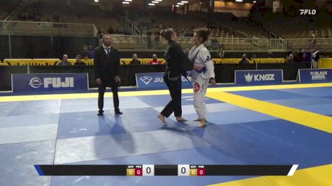 Stella Kim Yi vs Laura E Monroe 2025 Pan Jiu Jitsu IBJJF Championship
