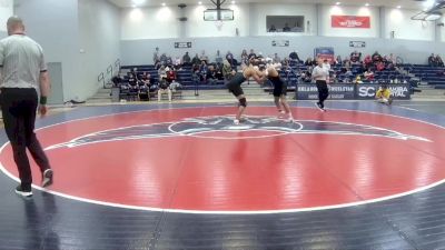 197 lbs Cons. Semi - Cameron Pride, Oklahoma Wesleyan vs Rodney Trotter, Avila
