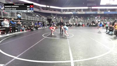 117 lbs Rr Rnd 1 - Hannah Herrera, Missouri Blue vs Haddley Dale, Dinosaur Destroyers