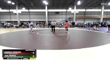 95 lbs Quarterfinal - Andreas Medrano, Suples Wrestling Club vs Jack Francis, Southern Idaho Wrestling Club