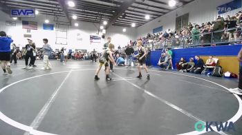 67 lbs 3rd Place - Daxton Andrews, Madill Takedown vs Sawyer Henderson, Tecumseh Youth Wrestling