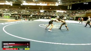 120 lbs Cons. Round 2 - Heamoo Hay, Centennial vs Wyatt Griffith, Fruitland