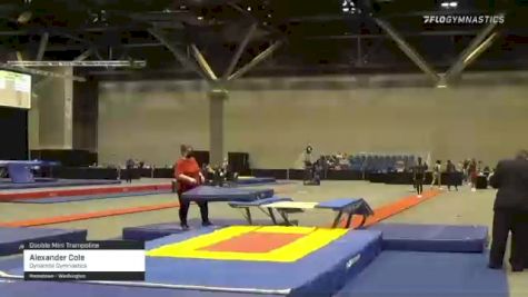 Alexander Cole - Double Mini Trampoline, Dynamite Gymnastics - 2021 USA Gymnastics Championships