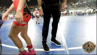 81 lbs Consi Of 8 #2 - Makenya Carlton, Duncan Demon Wrestling vs McKynna Scott, Noble Takedown Club