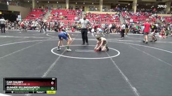 80 lbs Round 4 (6 Team) - Camden Runnels, Honey Badger Wrestling Club vs Camden Danelson, Ridge Wrestling Club
