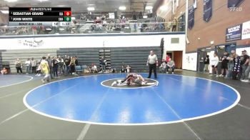 106 lbs Round 4 - John White, Sublime Wrestling Academy vs Sebastian Grand, Idaho
