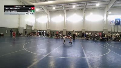 55 lbs Champ. Round 1 - Vance Hansen, Agon Academy Wrestling vs Paxton Dunbar, Uintah Wrestling