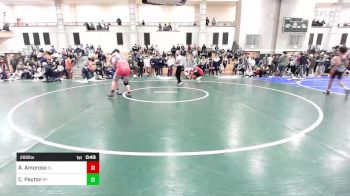 285 lbs Consi Of 16 #1 - Andrew Amoroso, Silver Lake vs Chris Payton, Bristol-Plymouth