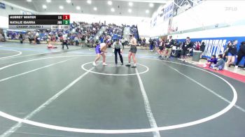 140 lbs Champ. Round 1 - Blue Vidal, Norwalk vs Aireana Powell, Hesperia