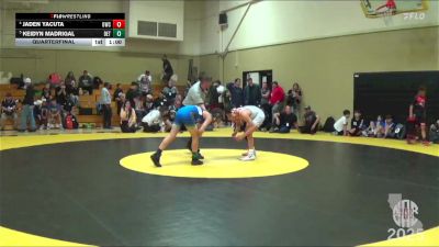 95 lbs Quarterfinal - Keidyn Madrigal, Dethrone vs Jaden Yacuta, Outlaws Wrestling Club