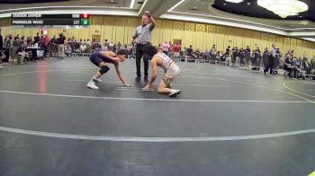120 lbs Round Of 128 - Jaiden Javier, Dominate WC vs Perseus Woo, Little Vikings WC