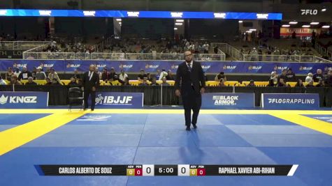 RAPHAEL XAVIER ABI-RIHAN vs CARLOS ALBERTO DE SOUZ 2026 Pan Jiu Jitsu IBJJF Championship