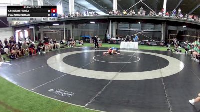 105 lbs Kyrstan Perez, Oklahoma vs Eva Zimmerman, Utah