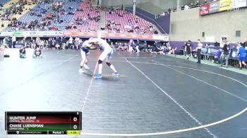 165 lbs Round 1 (16 Team) - Hunter Jump, Central Oklahoma vs Chase Luensman, Upper Iowa