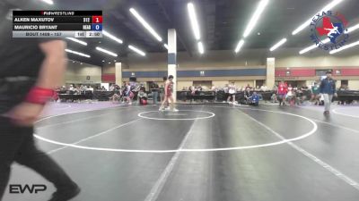 157 lbs Consi Of 8 #1 - Alken Maxutov, 512 Outlaw Wrestling vs Mauricio Bryant, Heart And Pride Wrestling Club