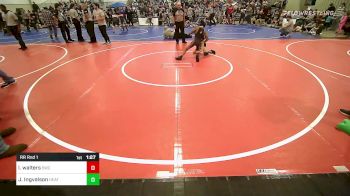 86 lbs Rr Rnd 1 - Lane Walters, Salina Wrestling Club vs Joshua Ingvalson, Heat