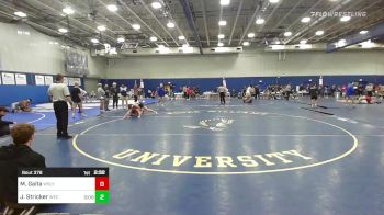 174 lbs Semifinal - Marco Gaita, Wesleyan vs Jared Stricker, Wisconsin-Eau Claire