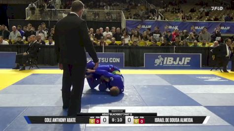 Israel De Sousa Almeida vs Cole Anthony Abate 2026 Pan Jiu Jitsu IBJJF Championship