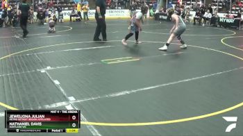 130 lbs Quarterfinal - Jeweliona Julian, Metro Detroit Region Affiliated vs Nathaniel Davis, Hartland WC