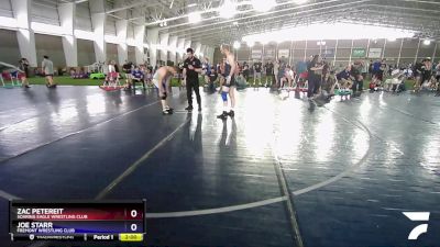 160-173 lbs Cons. Round 3 - Zac Petereit, Soaring Eagle Wrestling Club vs Joe Starr, Fremont Wrestling Club