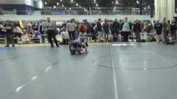 129 lbs Quarterfinal - Jesse Miller, Shenandoah Valley Wrestling Cl vs Curtis Johnson, VA Team Predator