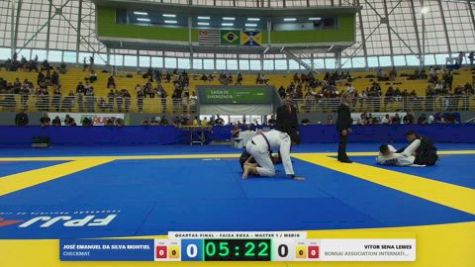 JOSÉ EMANUEL DA SILVA MONTIEL vs VITOR SENA LEMES 2026 FPJJ Circuito Paulista GI Etapa 3